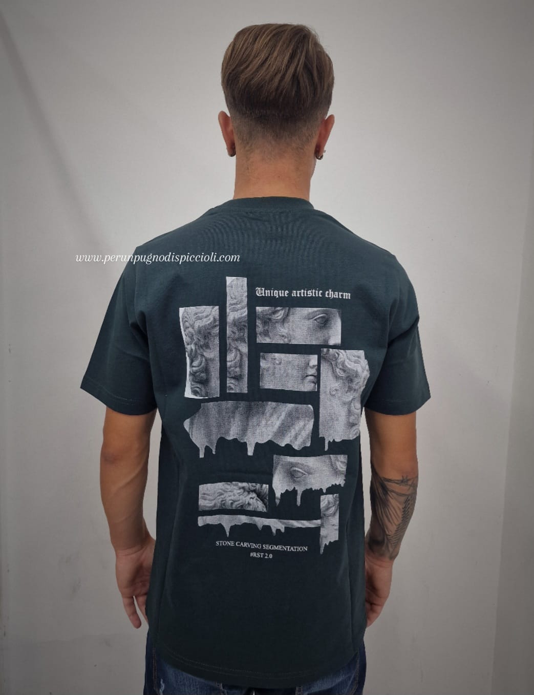 T-shirt retro face Reset 2.0