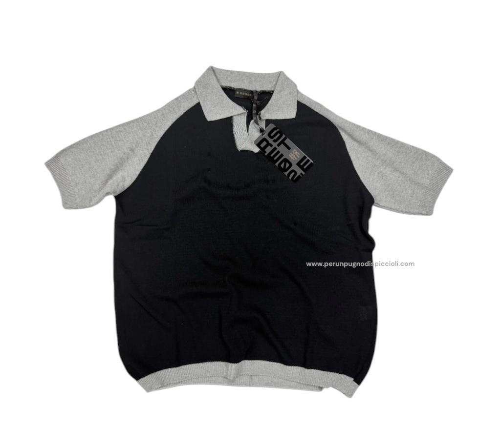 Polo Reset 2.0 in filo senza bottoni