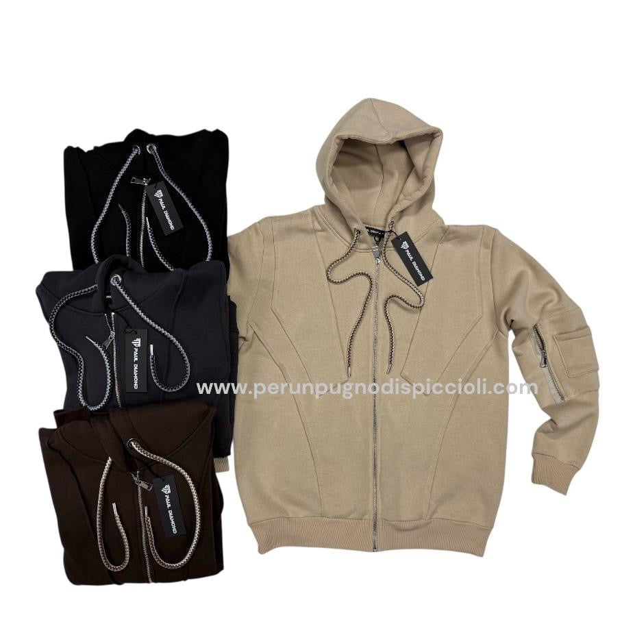 Felpa Paul Diamond art: poket