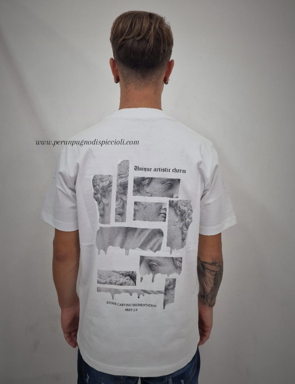 T-shirt retro face Reset 2.0