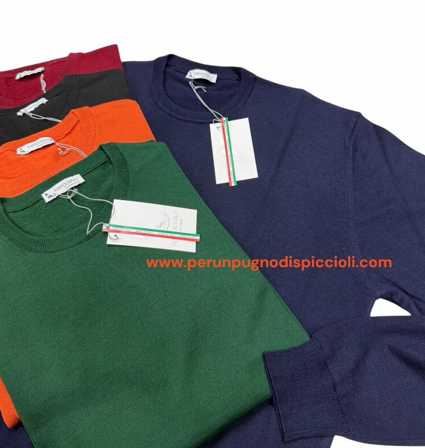 Girocollo Portocervo girocollo in lana merino art: pc0812U