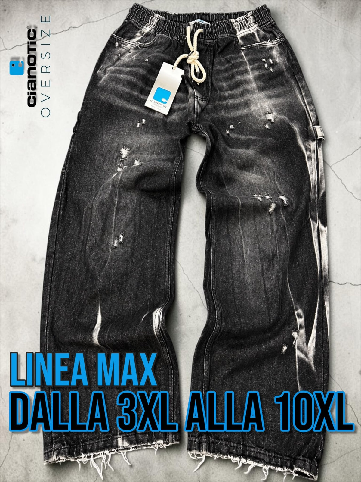 Jeans Cianotic art: Mamba 02