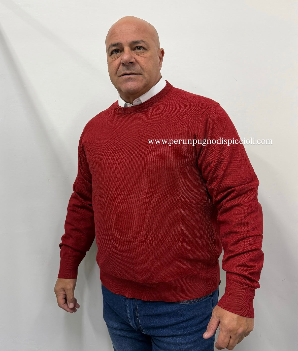 Maglioncino Portocervo  in viscosa girocollo operato art: cue over