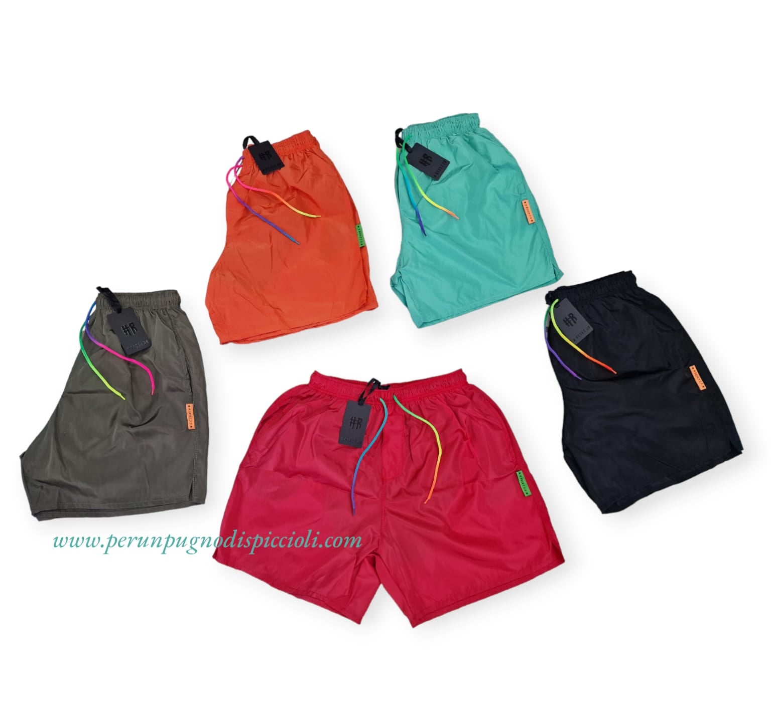 Costume Reset con laccio multicolor