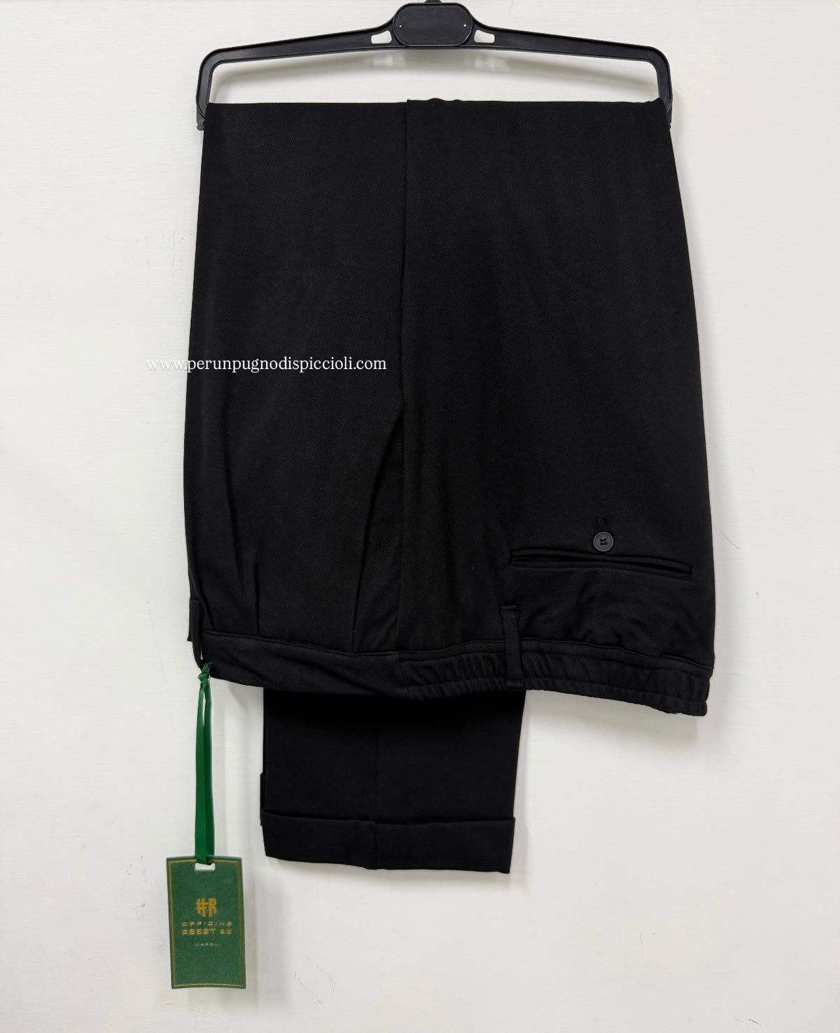 Pantalone Reset 2.0 mezzo elastico in punto milano over