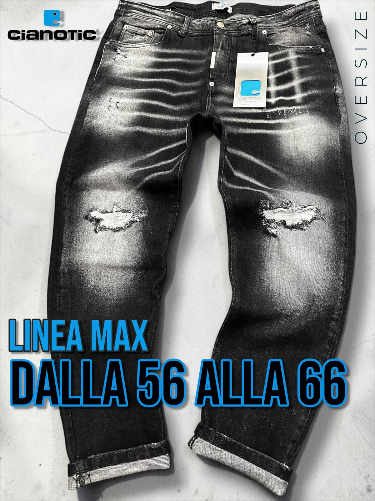 Jeans Cianotic art: Mason black max