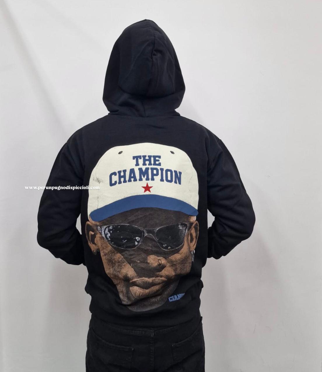 Felpa Cianotic con zip art: Champion