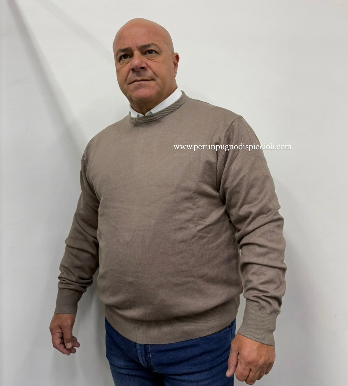 Maglioncino Portocervo in viscosa girocollo art: joy over