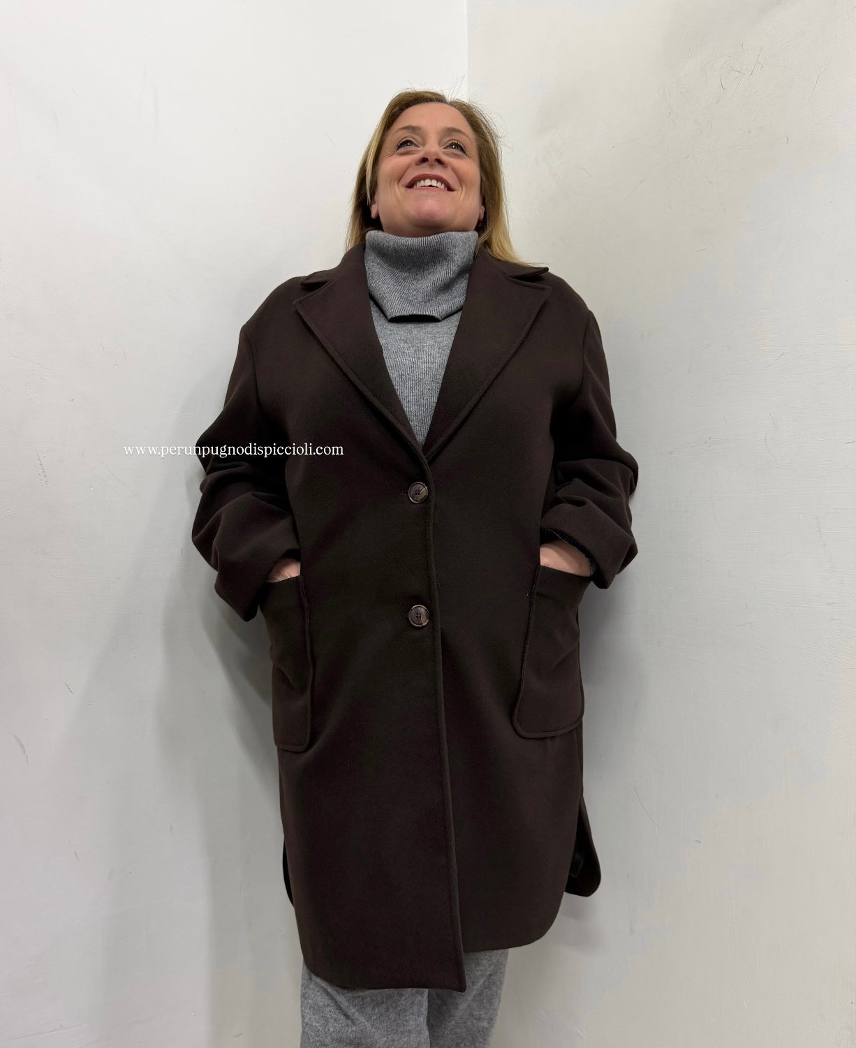 Cappotto Amelia Blanka calibrato