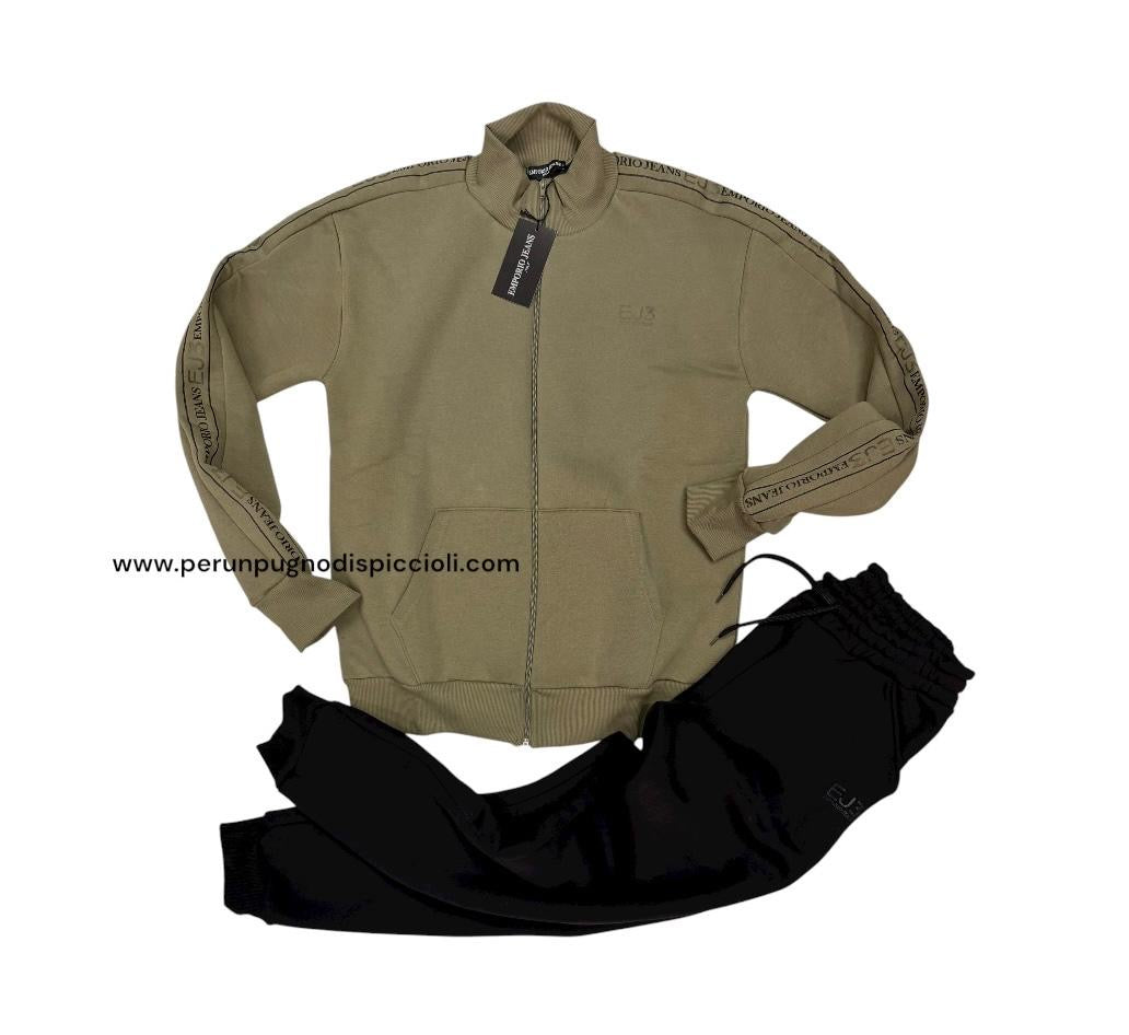 Tuta emporio jeans art: black over