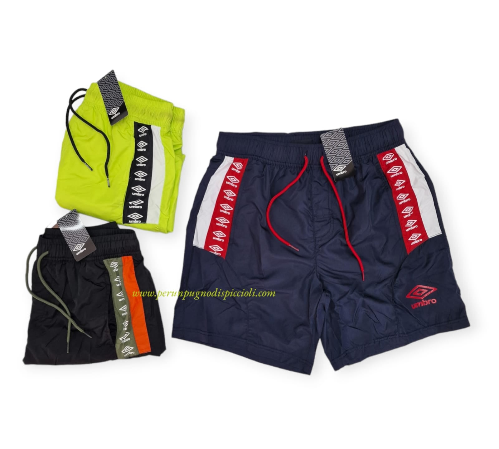 Costume Umbro con fasce laterali art:65b