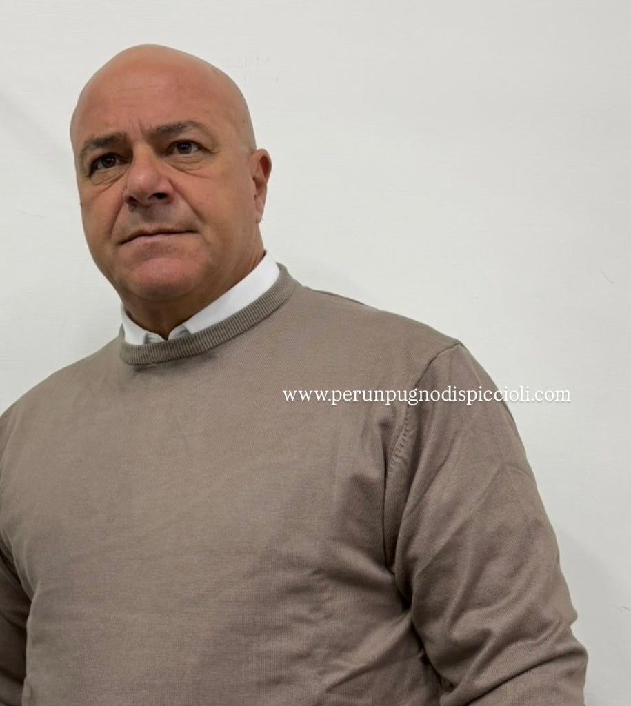 Maglioncino Portocervo in viscosa girocollo art: joy over