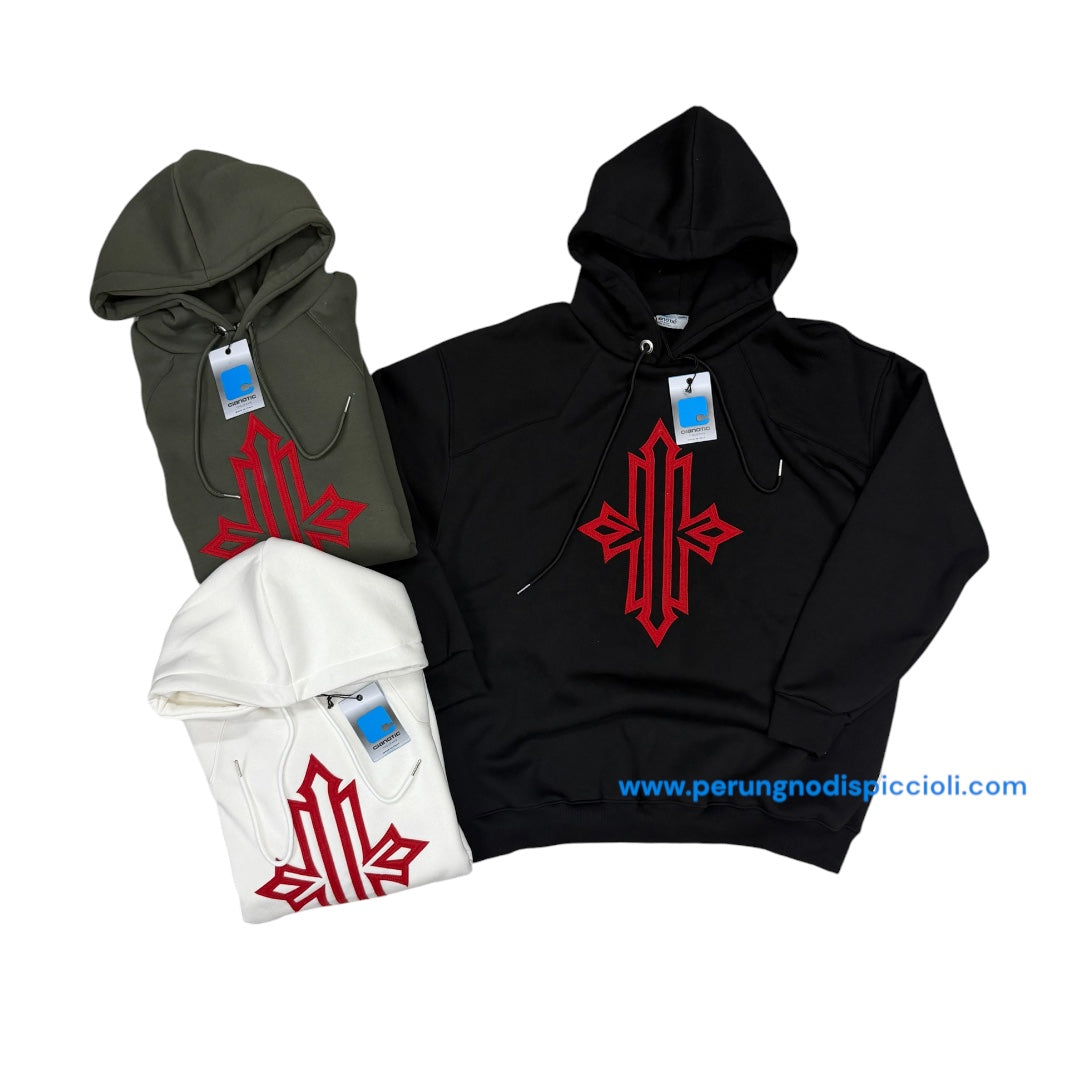 Felpa Cianotic over art: hoodie redemption