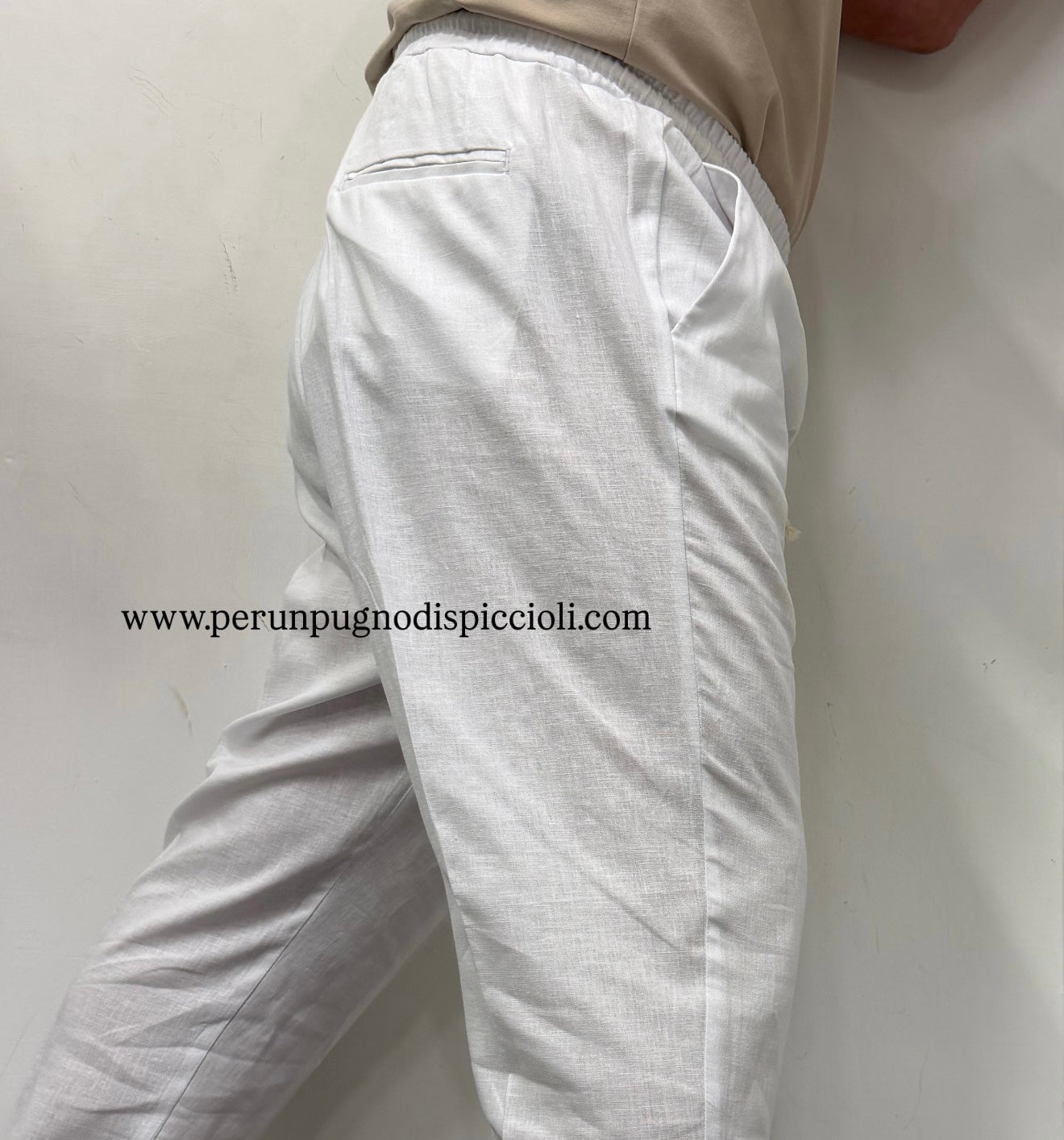 Pantalaccio in lino e viscosa art: campa51