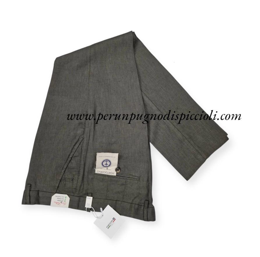 Pantalone Portocervo in lino