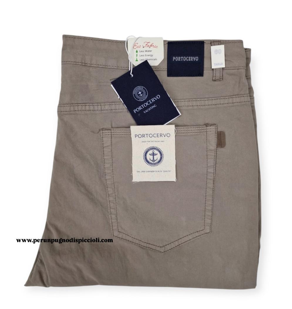 Pantalone Portocervo 5 tasche in cotone