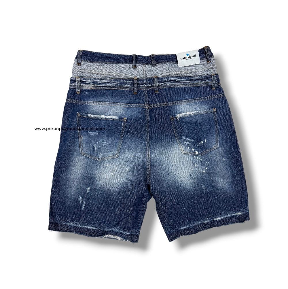 Shorts Cianotic art: 389 DSQ blu max