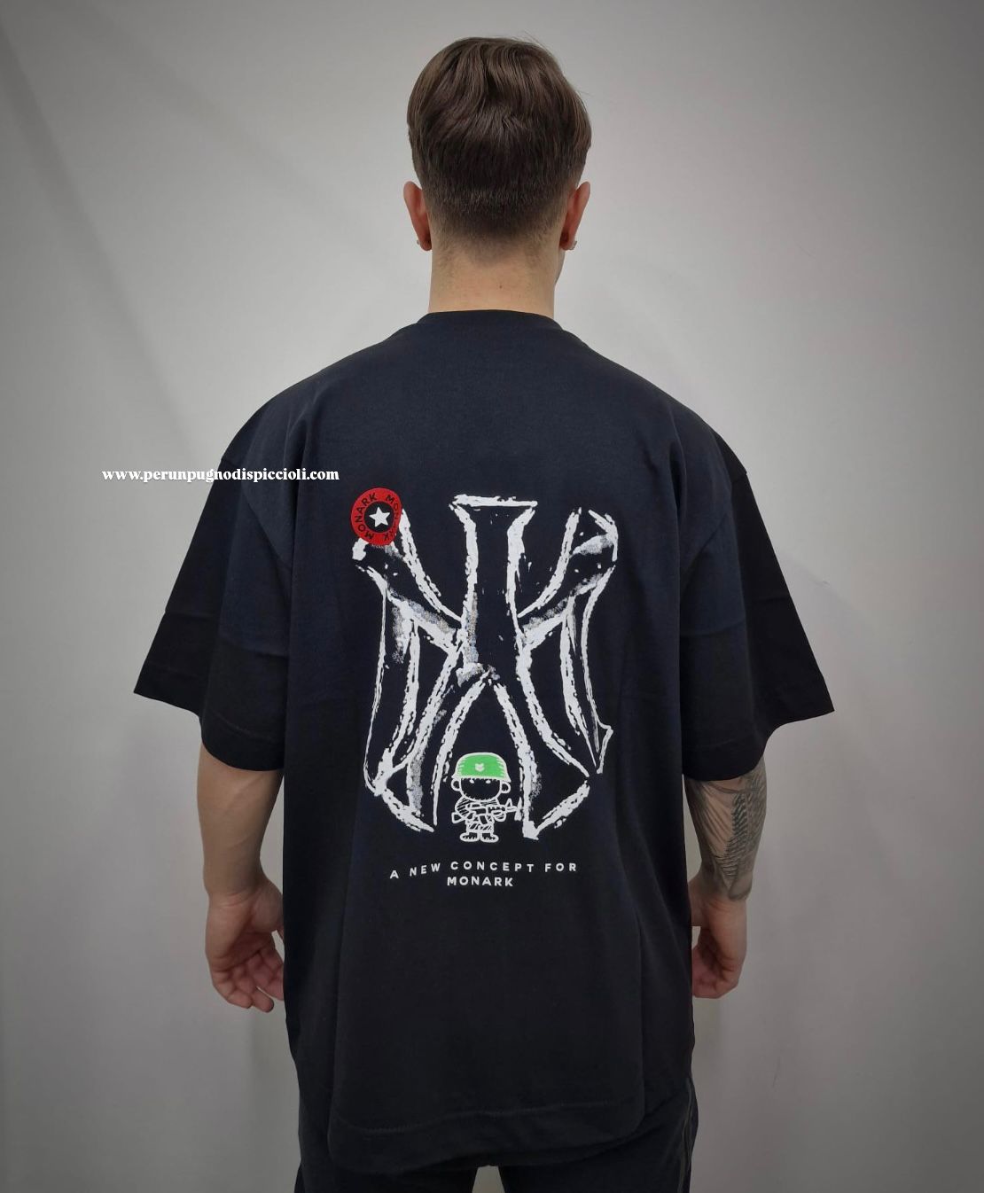 T-Shirt Monark con stampa