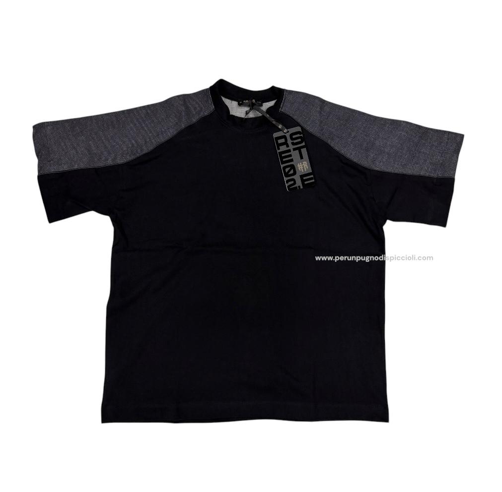 T-Shirt Reset 2.0 art: carrè jeans e profilo