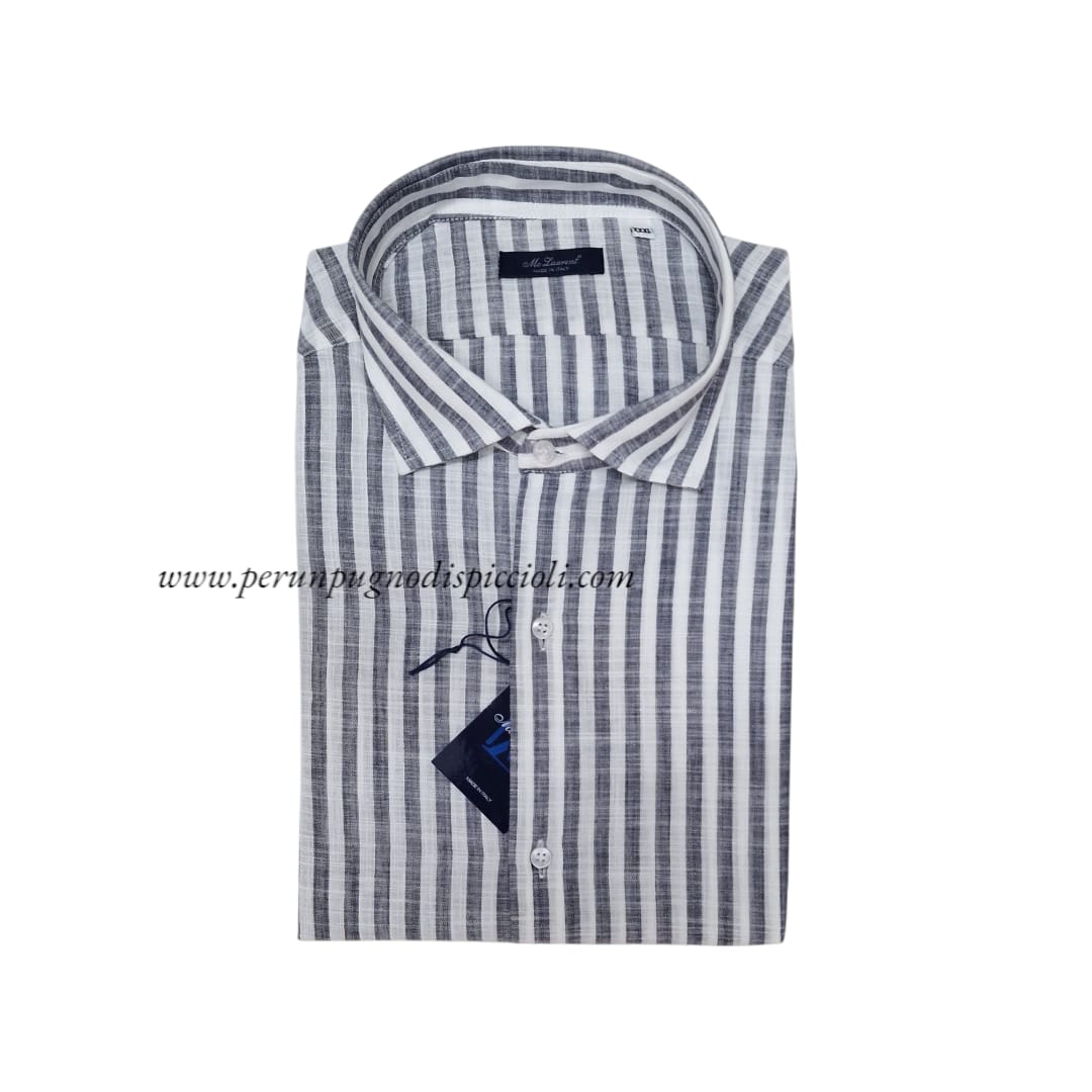 Camicia MC Laurent a righini