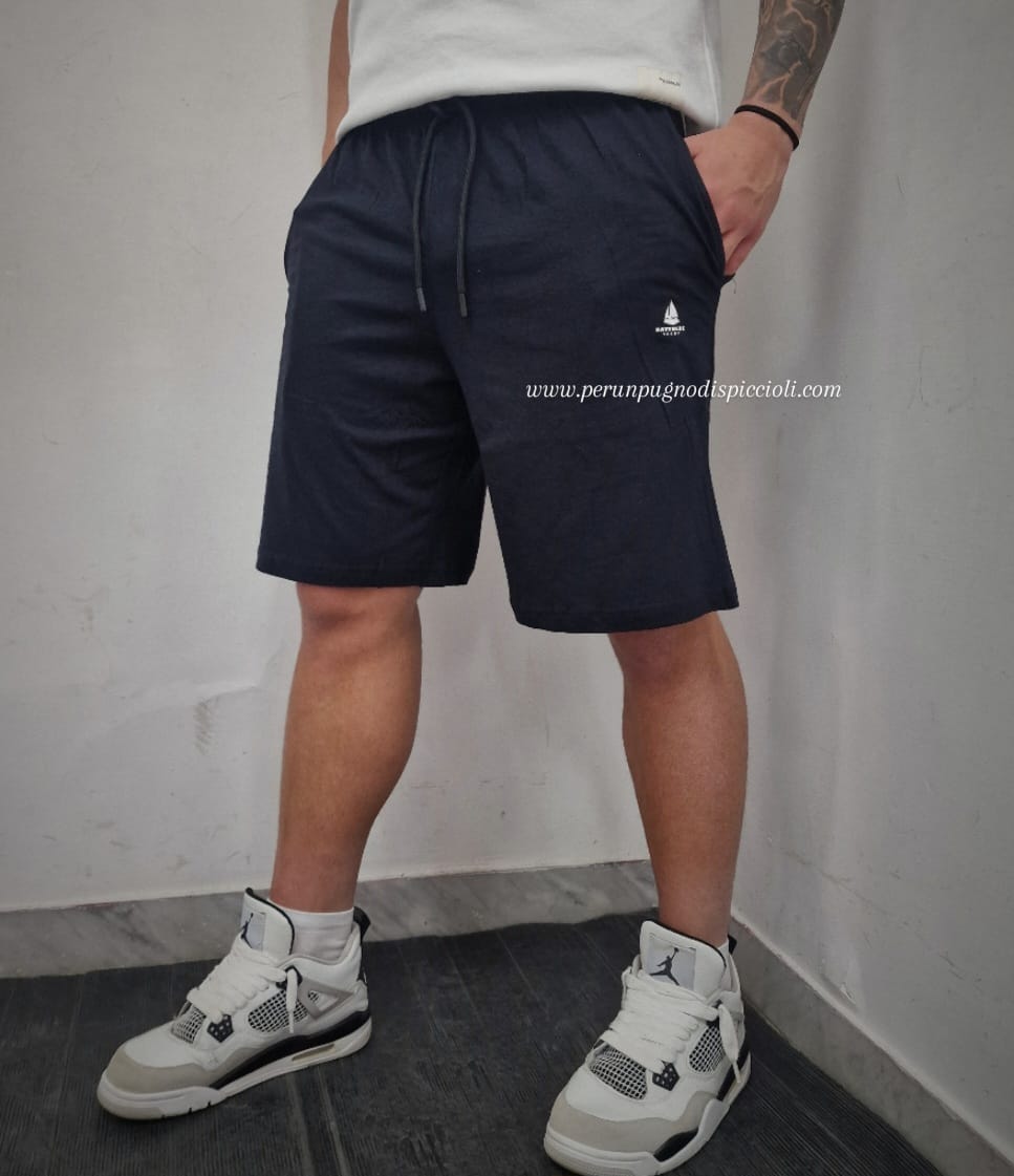 Shorts di tuta Navy Blue