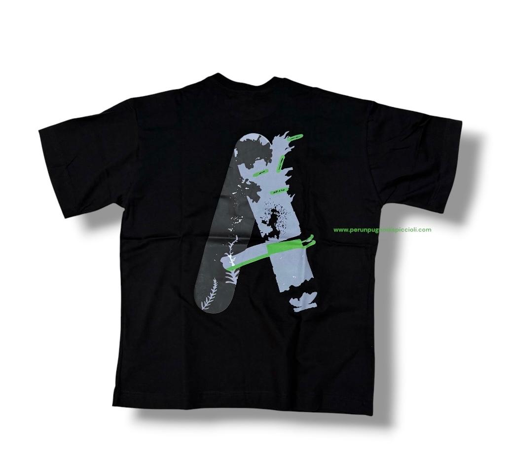 T-Shirt KeyMore art: stampa A su dietro