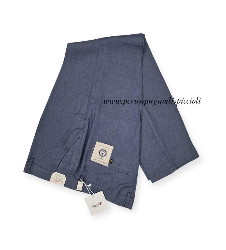 Pantalone Portocervo in lino