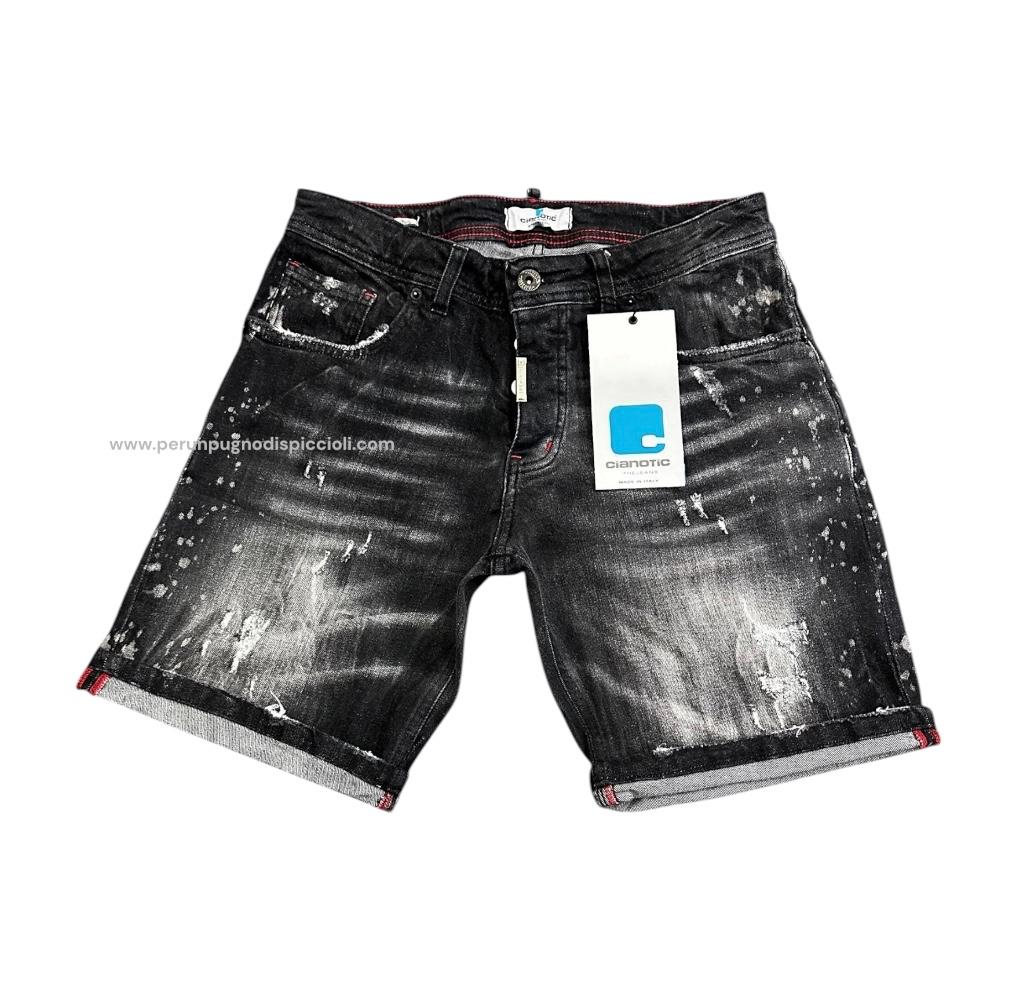 Shorts Cianotic art: RC7 black/blu