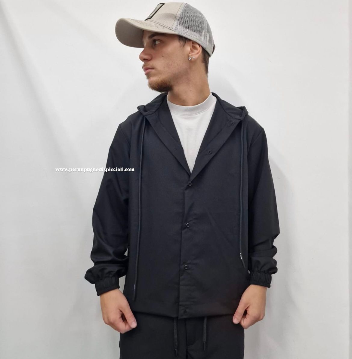 Camicia con cappuccio Reset 2.0