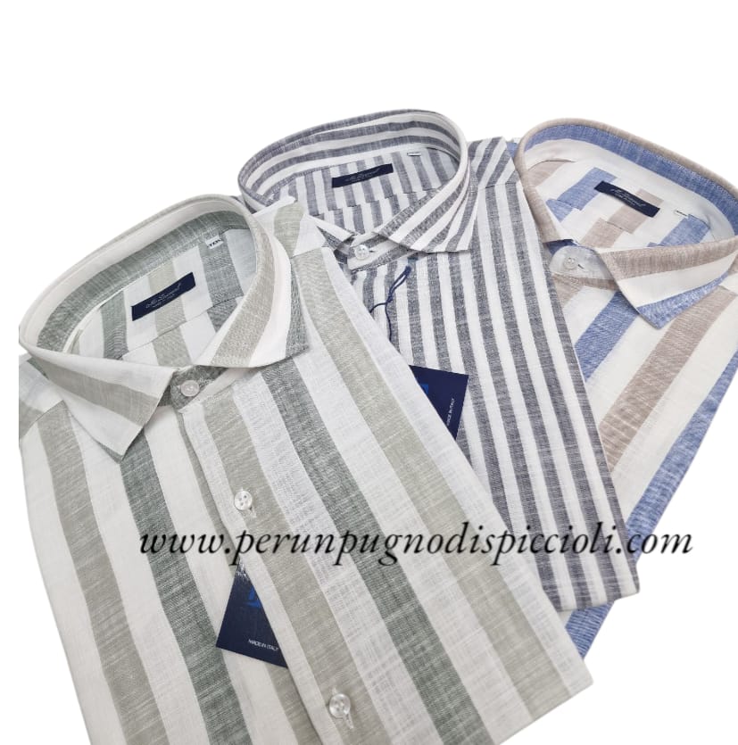 Camicia MC Laurent a righini